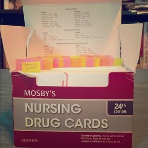 FLASH SALE🎈Mosby’s Drug Cards 24th ED👨‍⚕️👩🏻‍⚕️